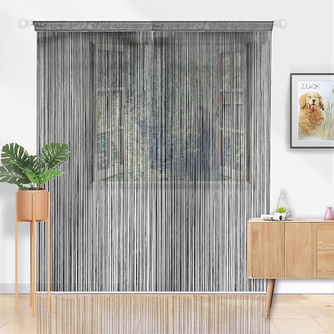 YIIBAII Door String Curtains Fringe Door Curtains - Image 4