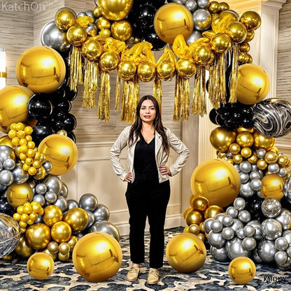 KatchOn Gold Balloons - Image 5