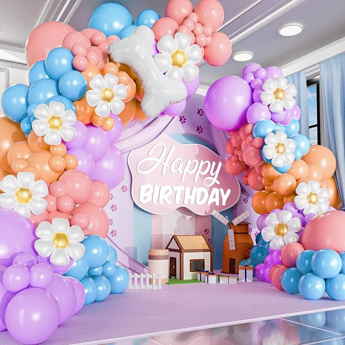 ALL-IN-1 Blue Balloon Arch Kit - Image 5