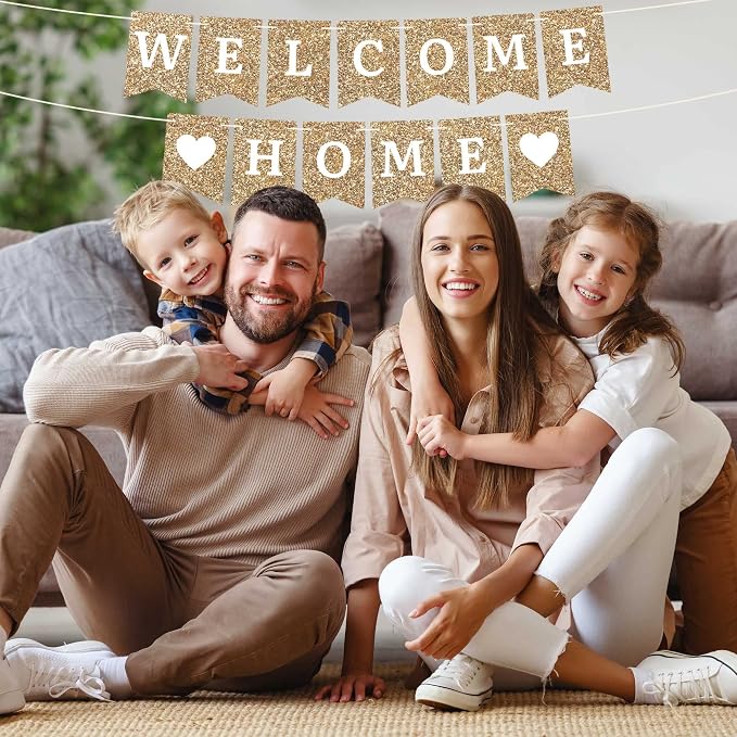 Pre-Strung Welcome Home Banner - Image 7
