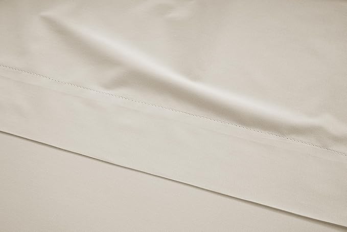 Lane Linen 100% Organic Cotton Pillow Cases Queen Size Set of 2 (20"x26") - Cotton Pillowcases Queen Size - Soft Queen Pillow Cases Set of 2 - Queen Pillowcase Pack of 2 - Glacier Grey