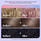 Hally Hair Color Cloud Hair Dye (Pink) - Demi-Permanent Foam Hair Color for Women & Men - Mess-Free & Long-Lasting Hair Dye Kit, Hair Coloring Products Wash Out in 4-6 Weeks, Vegan