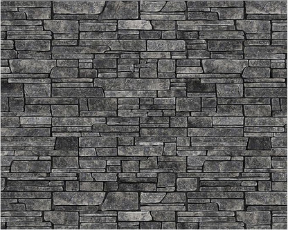 VitalCozy 15 x 10ft Gray Brick Wall Backdrop Fabric Brick Photo Background | by VitalCozy