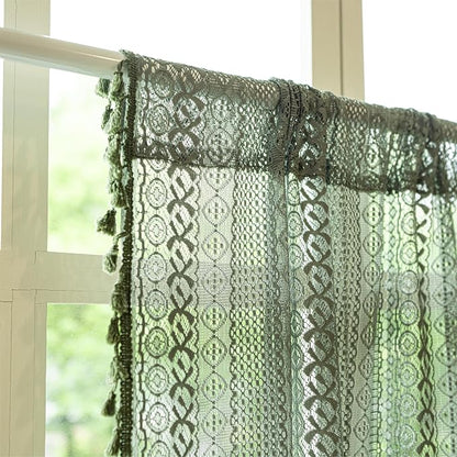 Sutuo Home Boho Valance Curtains - Image 3