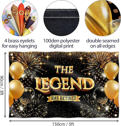Happy Retirement Banner - Image 2