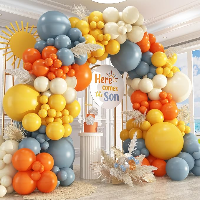 Here Comes the Sun Balloon Garland Arch Kit by PAXILE