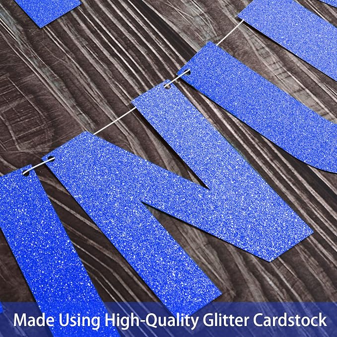 TaoBary 112 Pcs DIY Letter Kit Glitter Customizable Banner Letters Include 107 - Image 8