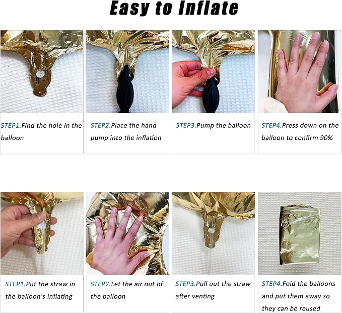 40 Inch Light Gold 2 Number Balloons Large Champagne Gold Number | White Gold - Image 3