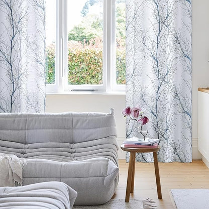 FMFUNCTEX Linen Semi Sheer Curtains - Image 5