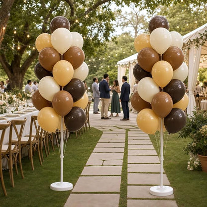 Hiins Brown Balloon Stand Kit Set of 2 - Image 7