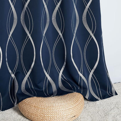 NICETOWN Blackout Curtain Panels 95 inches Long - Image 5