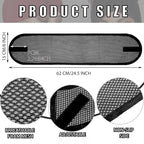 Haysandy Hairband, 4 Pieces Mesh Hair Wrap for Black Women - Adjustable Size Face Wash Makeup Hair Accessories Headbands (Black, Wine Red, Royal Blue, Dark Purple)