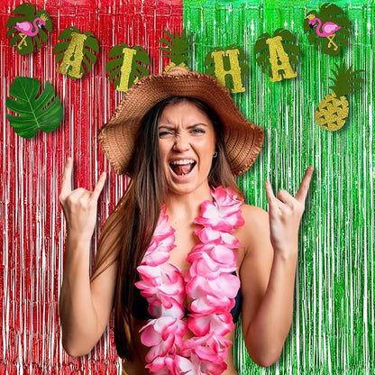 BRAVESHINE Foil Fringe Curtains | Photo Booth Party Streamers Backdrop | 3.2 x - Image 4