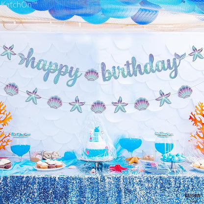 KatchOn Blue Happy Birthday Banner 10 Feet - Image 7