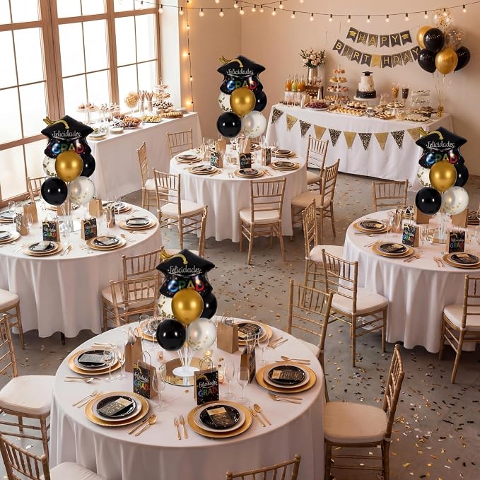 Gejoy 36 Pcs 12" Graduation Balloons Decorations Centerpieces - Image 4