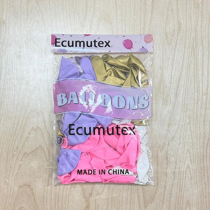 60pcs Pink and Purple 12inch - Image 4