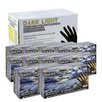 Adenna Dark Light Bulk Disposable Nitrile Gloves – 9 Mil, Heavy Duty Work Rubber Glove with Textured Grip, Non-Latex & Powder Free, Case of 900, Extra Large, Black