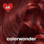Madison Reed colorwonder Demi-Permanent Hair Color, Effortless At-Home Hair Dye, Ammonia-Free, Cruelty-Free, CherryBomb (6R Medium Ruby Red), Pack of 2