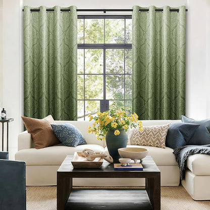 DWCN 100% Blackout Curtains for Bedroom - Image 2