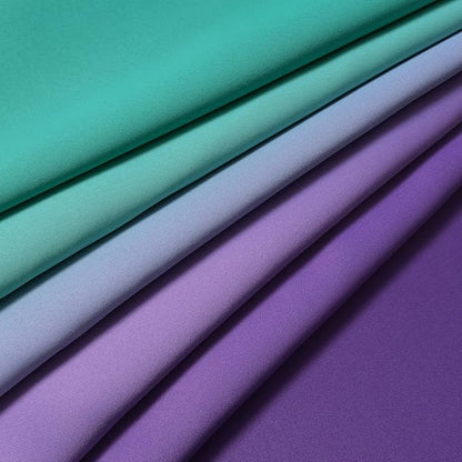 Yakamok Ombre Teal and Purple Curtains - Image 7