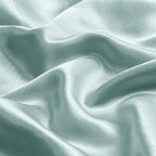BEDELITE Satin Pillowcase with Zipper, Haze Blue Pillow Cases Queen Size Set of 2, Super Soft and Cooling Similar to Silk Pillow Cases, Gift for Women Men(20x30 Inches)