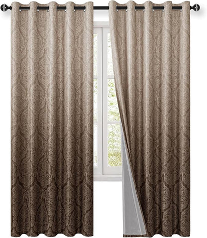 DWCN 100% Blackout Curtains for Bedroom - Image 9