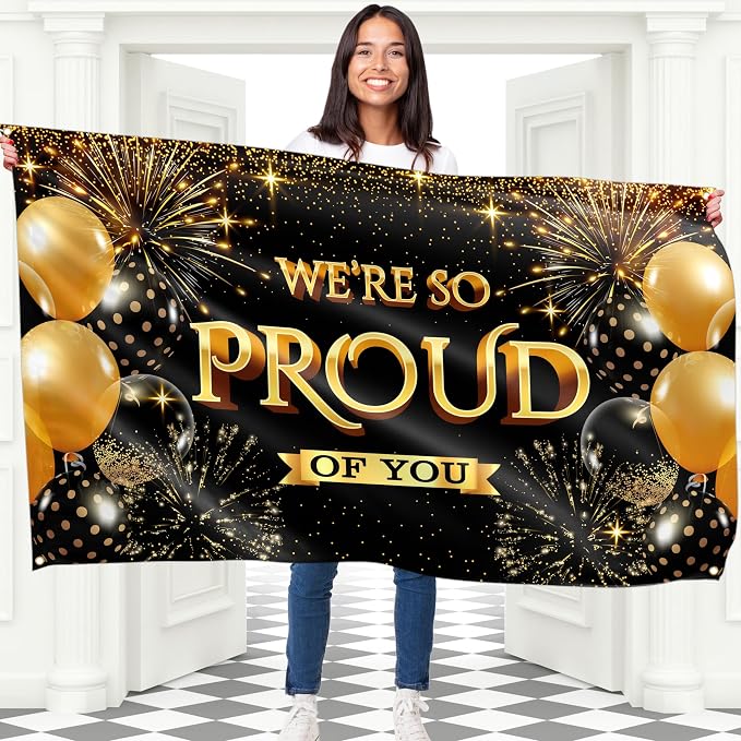We are so Proud of You Banner by Bravita