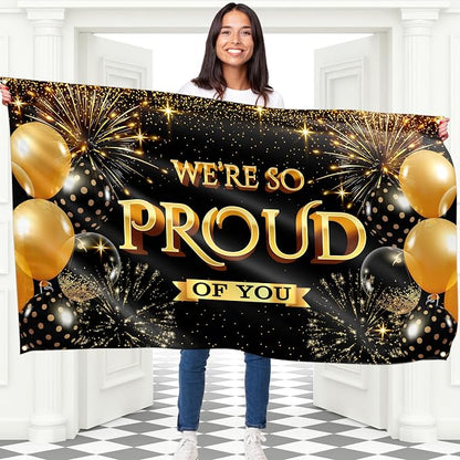 We are so Proud of You Banner by Bravita