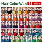 Temporary Hair Color Wax for Men - SUPIYA Washable Hair Wax Color, All-Day Hold Disposable Hair Wax for Christmas, Cosplay & Daily (Marige Color #68)