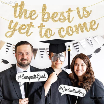 KatchOn Glitter The Best is Yet to Come Banner 10 Feet | No DIY, 2026 - Image 8