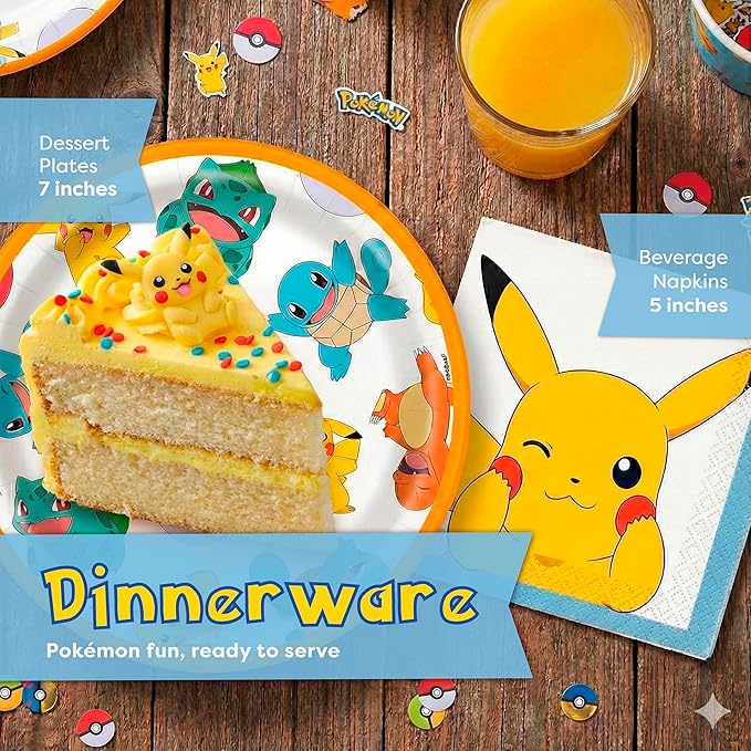 Pokemon Birthday Decorations Party Supplies - Image 3