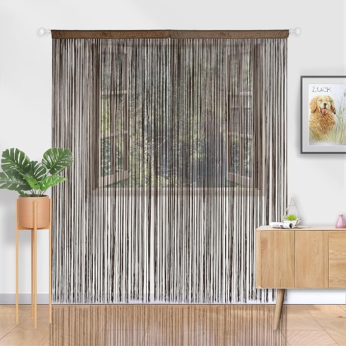 YIIBAII Door String Curtains Fringe Door Curtains - Image 4