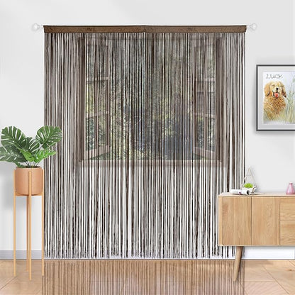 YIIBAII Door String Curtains Fringe Door Curtains - Image 4