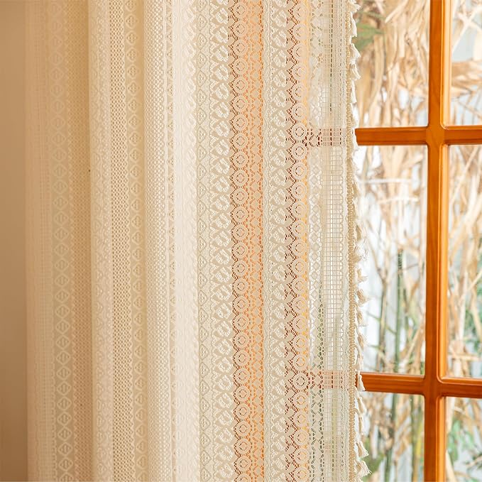 Sutuo Home Boho Curtains 2 Panels - Image 7