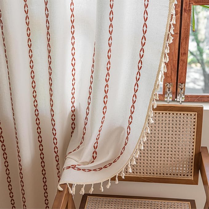Sutuo Home Boho Curtains 84 Inches Long - Image 6