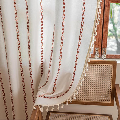 Sutuo Home Boho Curtains 84 Inches Long - Image 6