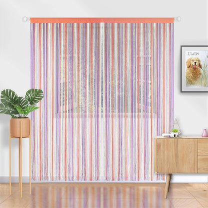 YIIBAII Door String Curtains Fringe Door Curtains - Image 4
