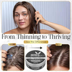 Nativo's Hair Styling Cream and Regrowth Treatment For Men and Women - Hair Thickening Mask with Bee Honey & Trichogen - Tames & Strengthens, Dry, Frizzy, Curly Hair, Paraben-Free (160g)