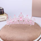 Princess Tiara and Crown for Women Wedding Tiaras for Bridal girls Tiaras and Crystal Crowns Rhinestone Headband Metal Hair Accessories for Costume Birthday Party Prom Gifts