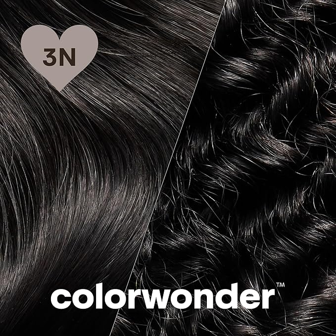 Madison Reed colorwonder Demi-Permanent Hair Color, Effortless At-Home Hair Dye, Ammonia-Free, Cruelty-Free, Black Velvet (3N Soft Black), Pack of 1