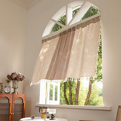 Sutuo Home Boho Curtains Valance 18 inch - Image 4