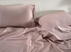 Lane Linen 100% Organic Cotton King Size Pillow Cases Set of 2 (20"x36") - Pillow Cases King Size - Certified Organic Cotton Pillowcases - King Pillow Cases Set of 2 - Purple Pillow Cases - Lilac