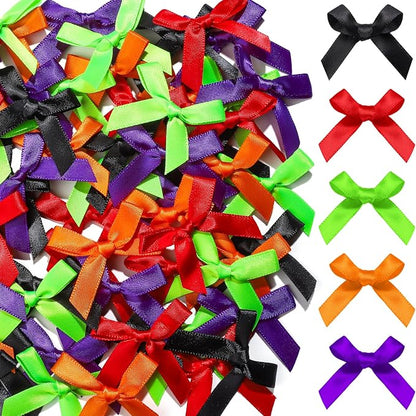 YGDZ Mini Bows, Halloween Decor, 5 Colors, Tiny Bows by YGDZ