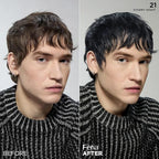 L'Oreal Paris Feria Multi-Faceted Shimmering Permanent Hair Color, 21 Starry Night (Bright Black), Pack of 1 Hair Dye Kit