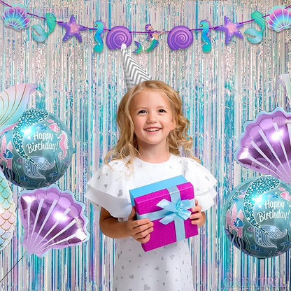 Iridescent Party Streamers Backdrop - Image 5