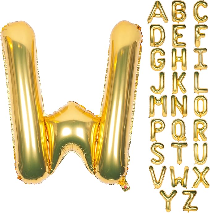 Letter Balloons 40 Inch Giant Jumbo Helium Foil Mylar by Exquisitehighqualitypartydecorationstomeetyoureveryneed%EF%BC%81