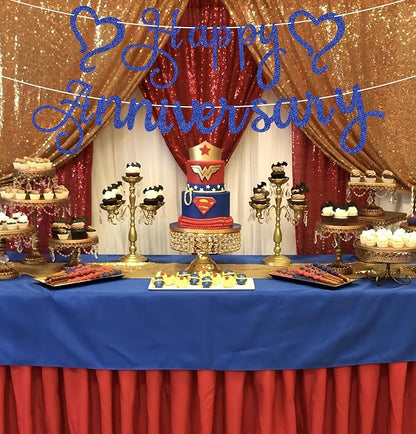 Pre-Strung Happy Anniversary Banner - Image 5