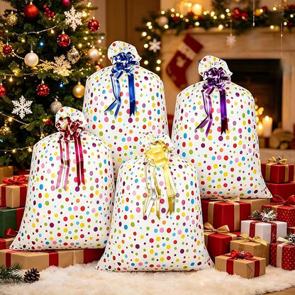 4 Pcs Large Gift Bags Oversized Plastic Storage Bags 48"x 36" - Image 8