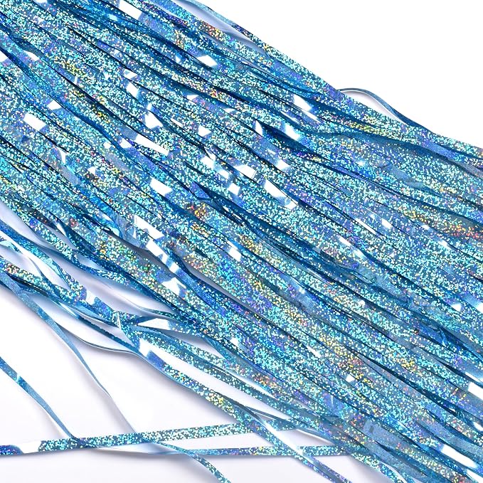 BRAVESHINE Light Blue Streamers Party Backdrop - Image 9