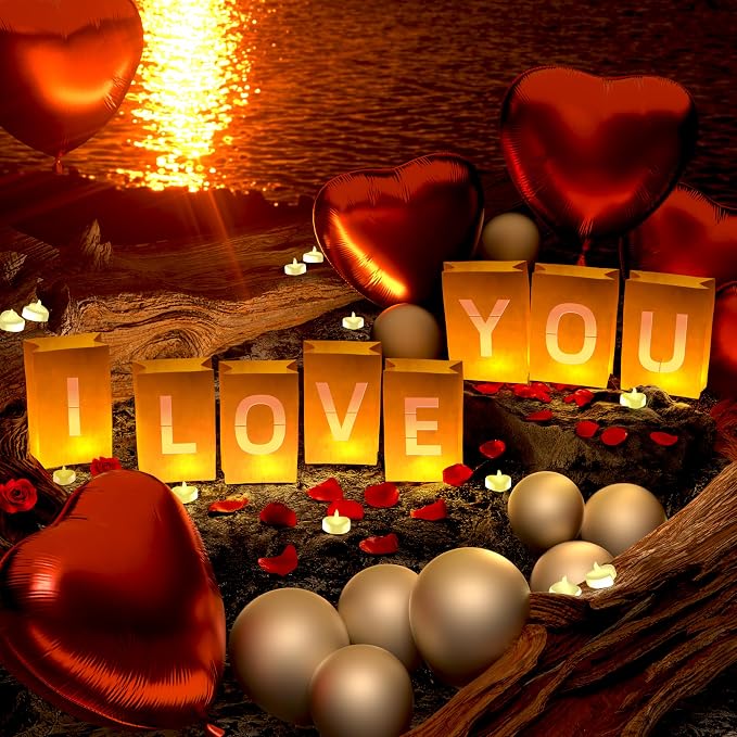 I Love You Light Up Letters, - Image 4